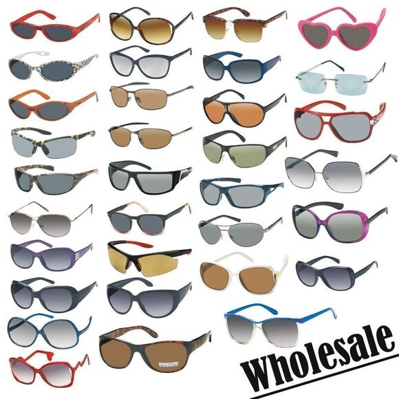 Wholesale sunglasses 100 pairs for men and women - Picture 1 of 2